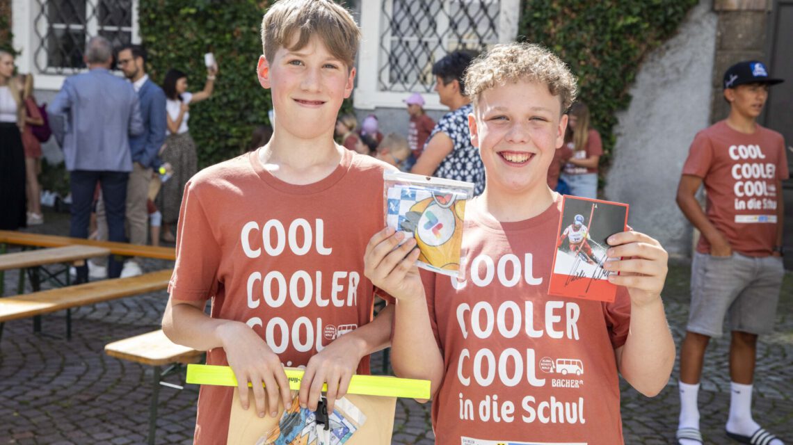 Cool in die Schul' Foto: Madlin Peko Kärntner Linien