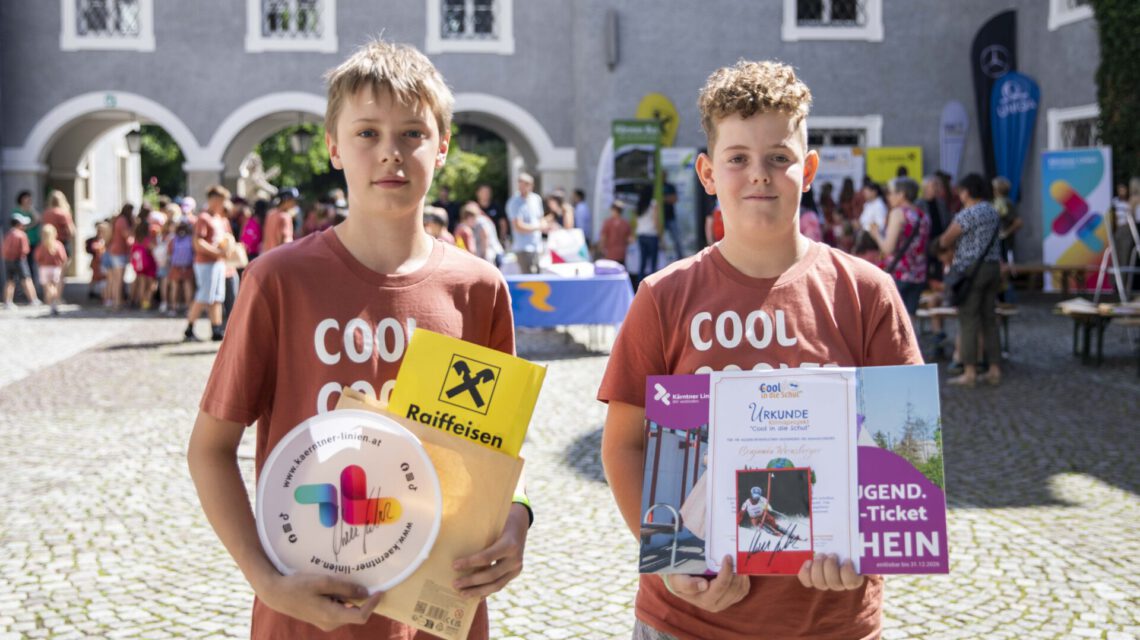 Cool in die Schul' Foto: Madlin Peko Kärntner Linien